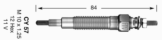 Bougie de préchauffage D-Power 21